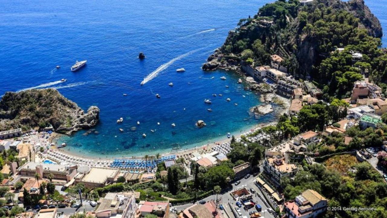 Greek Theater - Sea View Apartment Taormina Zewnętrze zdjęcie