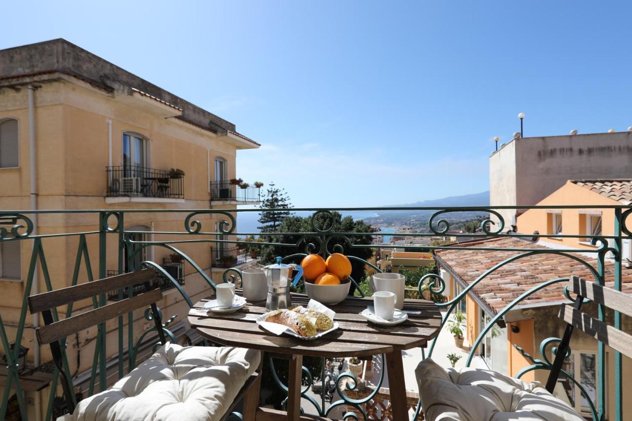 Greek Theater - Sea View Apartment Taormina Zewnętrze zdjęcie